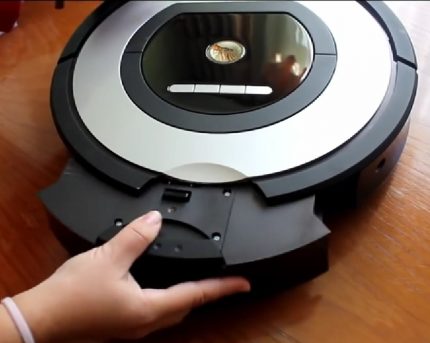 Pregătirea aspiratorului robot