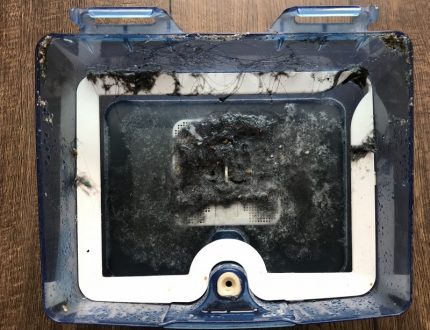 Wartung des Aqua-Box nach der Reinigung