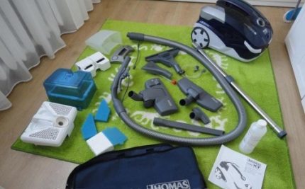 Uscarea accesoriilor după curățare