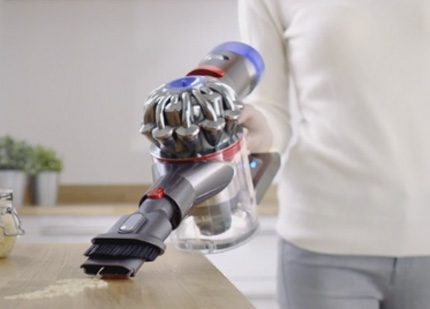 Удобство при работа с прахосмукачката