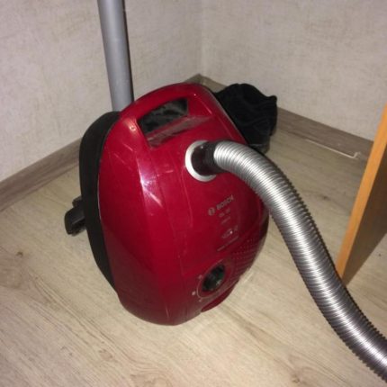 Външен вид на прахосмукачката