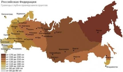 Дълбочина на замръзване на почви
