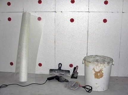 Топлоизолация на стени с пенопласт
