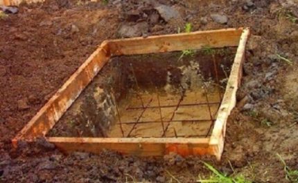 Bewehrung des Ofenfundaments