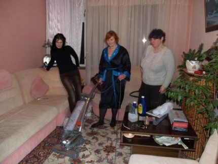 Почистване с прахосмукачка Кирби