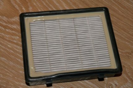 НЕРА-филтър от миещ се тип