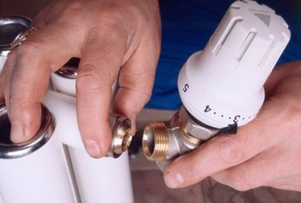 Position des Thermostatkopfes im Verhältnis zum Boden