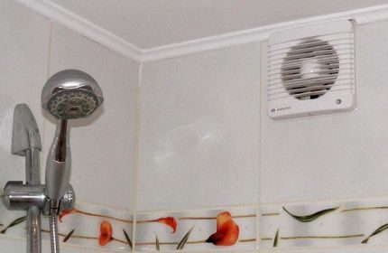 Abluft im Badezimmer