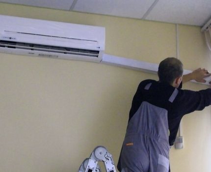 Монтаж на сплит система