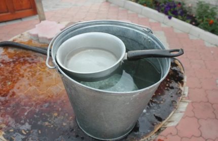 Кладенчова вода за биохимичен анализ