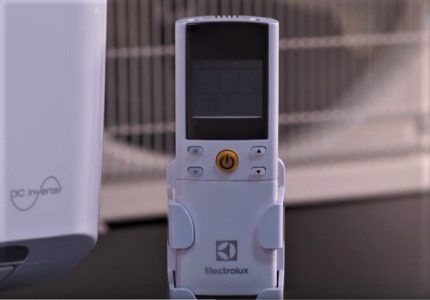 Особена конструкция на пулта от Electrolux EACS/I-09HSL/N3 Пулт за модел Electrolux EACS/I-09HSL/N3