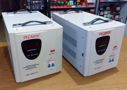 Стабилизатори на фирма Ресанта