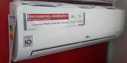 Вътрешен блок на устройството Модел от серията Mega Plus