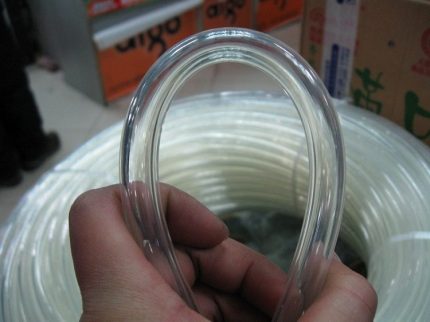 Transparenter PVC-Schlauch