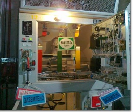 Място на работа на електротехническия персонал Електротехнически персонал