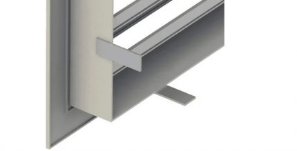 Montagemethode für das Lüftungsgitter