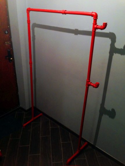 U-förmige Garderobe