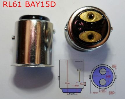 Лампа с цокол B15d