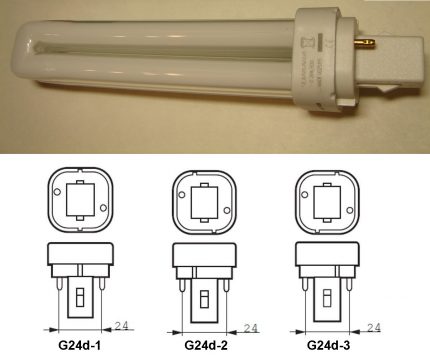 Лампи с цокол G24d-*