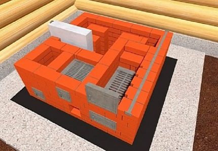 Укрепване на стената със стоманена скоба