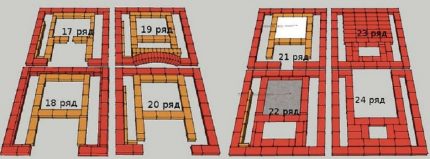 Редове от 17 до 24 Редове от 17 до 24