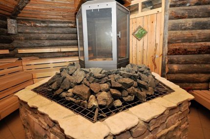 Каменка в руска баня