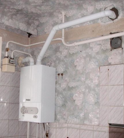 Инсталиране на стенен газов котел