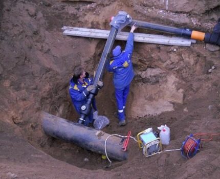 Прокарване на газопровод