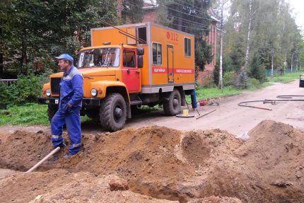 Специализирана техника на газовата служба