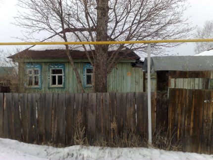 газ пред къщата