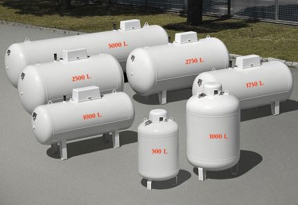 Газхолдери за автономно газоснабдяване
