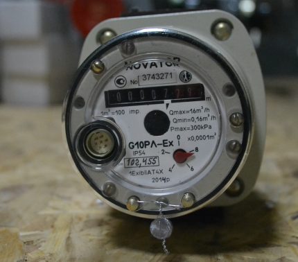 Роторен газомер Роторен газомер