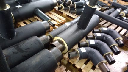 Профилирани части на газопровода
