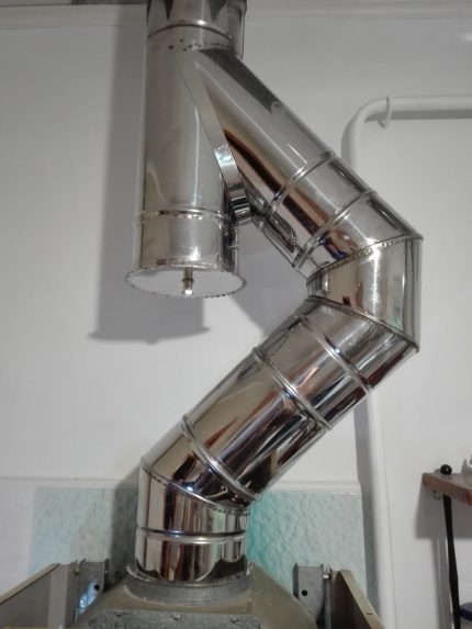 Behälter zum Sammeln von Kondensat aus dem Abgasrohr Gasabgasrohr
