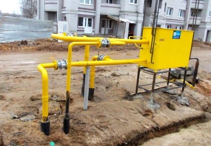 Газова инсталация за снабдяване на МКД