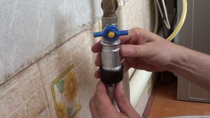 Временна заглушка от пластмаса