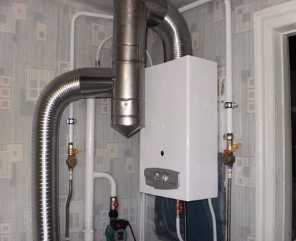 Типична газова колонка