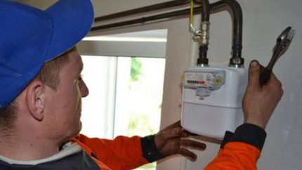 Проверка на газовия брояч