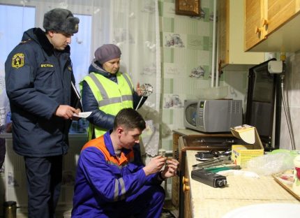 Работа на газовика