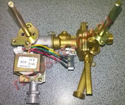 Газоводен блок на китайска колонка