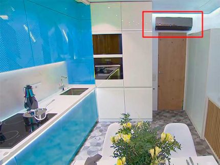 Инсталиране на климатик в кухнята