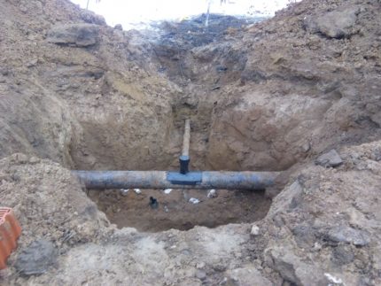 Врязване в газопровод