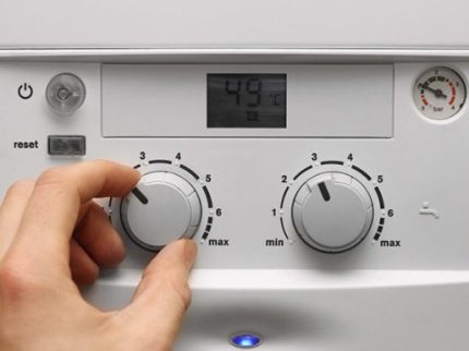 Регулатор на мощността на газовия котел