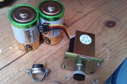 Batterien für die Säule