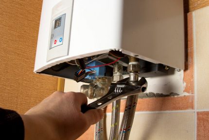 Selbstständige Reparatur der Säule