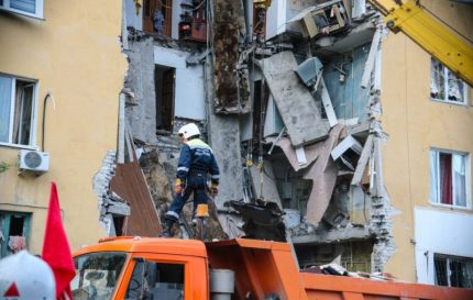Газов удар в многоетажна сграда