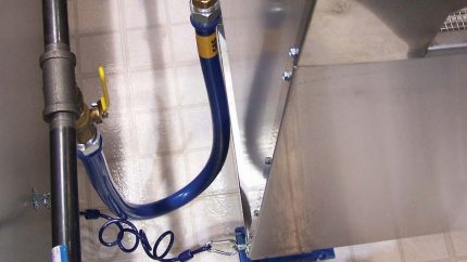 Подводка на газова печка