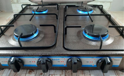 Настолна газова печка с 4 горелки