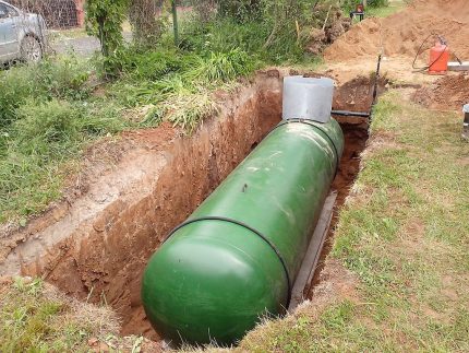 Газхолдер за отопление на частен дом
