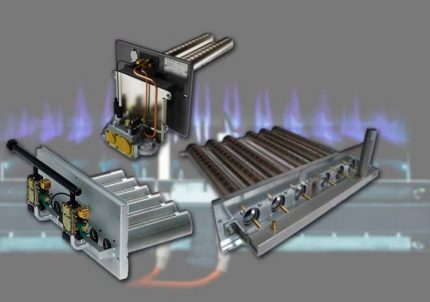 Видове атмосферни газови горелки